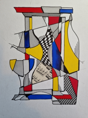 L6 - 'Time Flies X' - Unframed Original